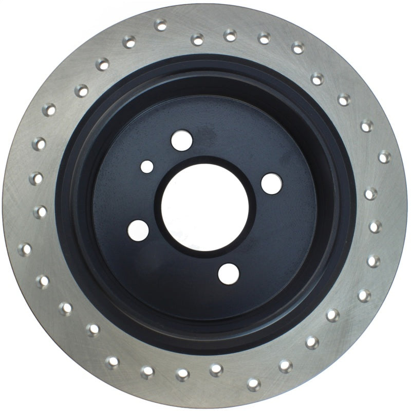 Stoptech 128.34019L Drilled Sport Brake Rotor