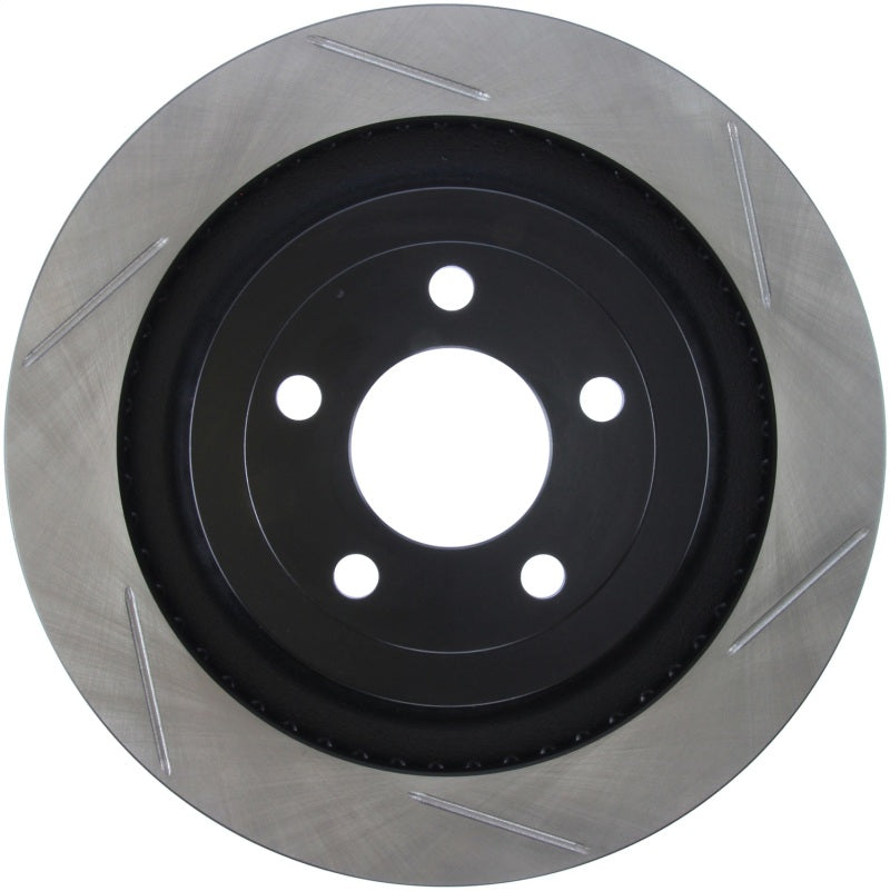 Stoptech 126.61109SL 2015 fits Ford Mustang GT w/ Brembo Brakes Left Rear Slotted Brake Rotor