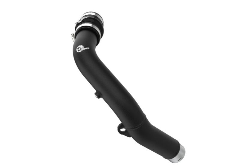 AFE 46-20668-B unner 2-1/2 IN Aluminum Hot Charge Pipe Black 22-23 fits Subaru