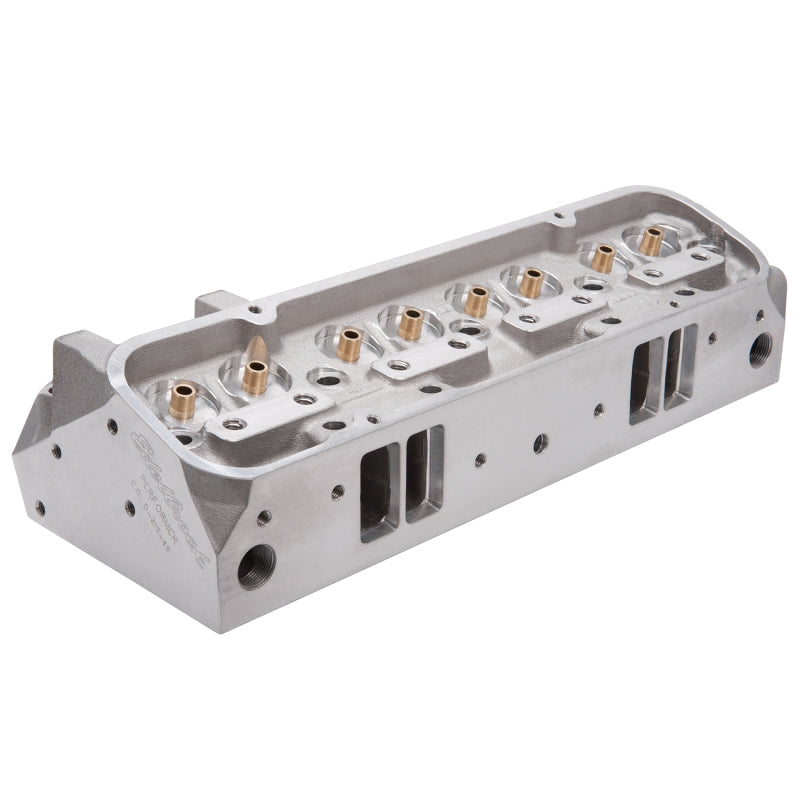 Edelbrock 60609 Cylinder Head fits Pontiac Performer RPM CNC Chamber 87cc Bare Single