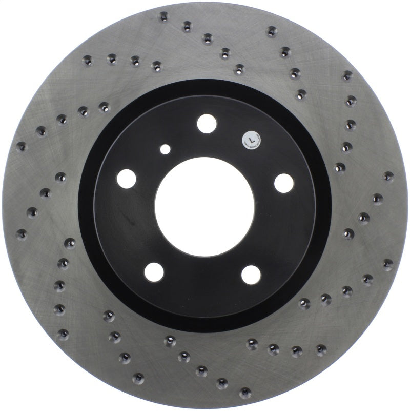 Stoptech 128.42074L 8/02-03 Infiniti G35 Drilled Left Front Rotor