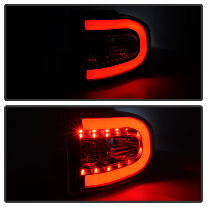 Spyder 5079442 fits Toyota 07-13 FJ Cruiser Light Bar LED Tail Lights Black ALT