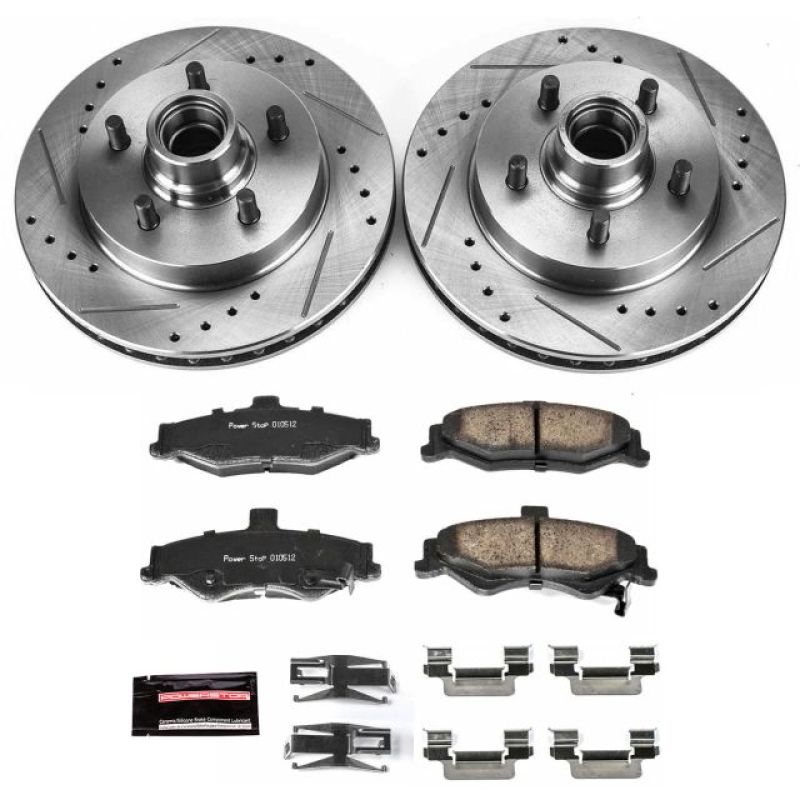 PowerStop K1568 fits Chevrolet 98-02 Camaro Rear Z23 Evolution Sport Brake Kit
