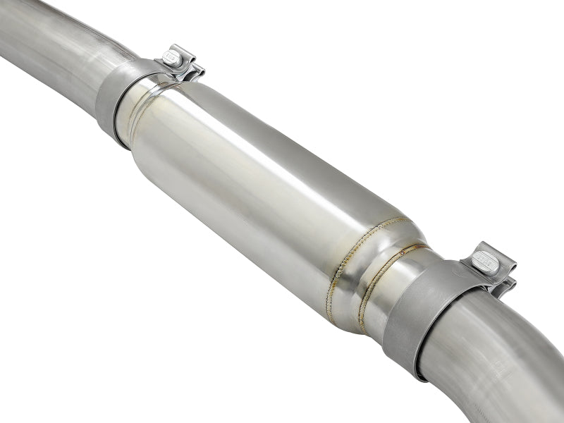 AFE 49-33103-C 3in 304 SS Cat-Back Exhaust System w/ Carbon Fiber Tips 16-18 f