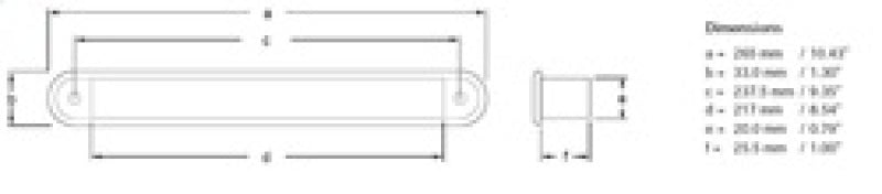 Hella 959073001 Interior Strip Lamp Md12 White 2Ja