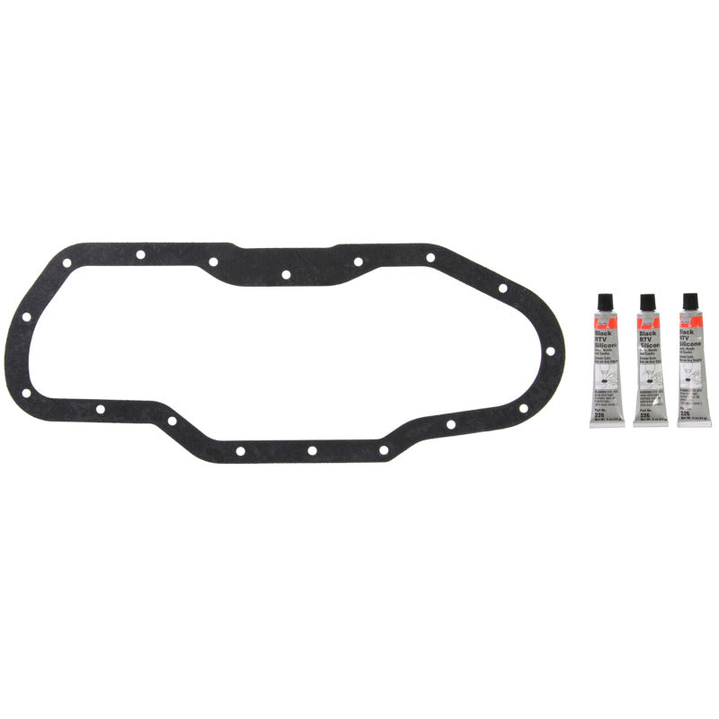 Fel-Pro OS30810 fits Lexus IS250 OS 30810 Engine Oil Pan Gasket Set High-Temperature Rubber-Coated Fiber