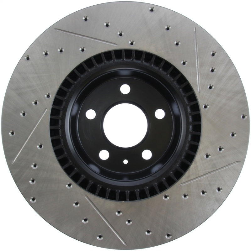 Stoptech 127.33134R Slotted & Drilled Sport Brake Rotor