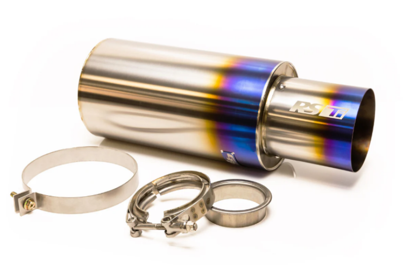 GReddy 11002530 Universal 3in 3-Bolt Tip Revolution Ti Mufller
