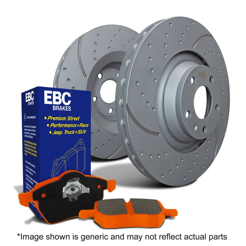 EBC S8KR1184 S8 Brake Pad and Rotor Kit
