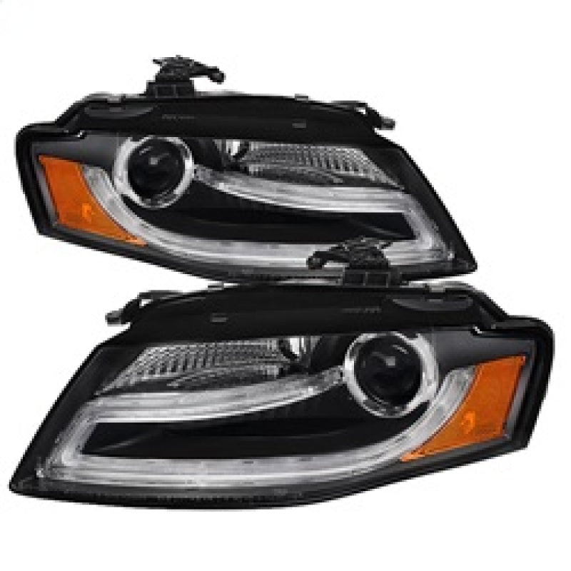 Spyder 5081544 fits Audi 09-12 A4 Projector Headlights Halogen Model Only - DRL