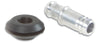 Vibrant 2895 2/5in) O.D. Aluminum Vacuum Hose Fitting (includes Rubber Grommet)