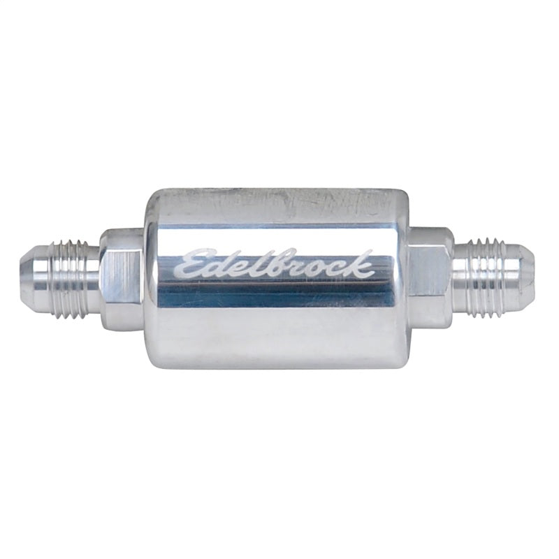 Russell 650140 Performance Polished Aluminum (3in Length 1-1/4in dia. -6 male inlet/outlet)