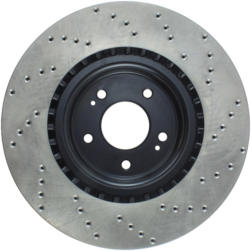 Stoptech 128.51036R Power Slot 10-13 Hyundai Genesis Coupe Track & R-Spec Front Right Drilled Rotor