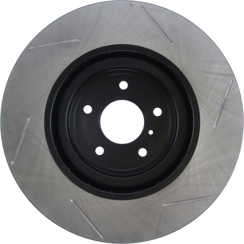 Stoptech 126.42100SR Power Slot fits Nissan 370z / Infiniti G37 SportStop Slotted Front Right Rotor