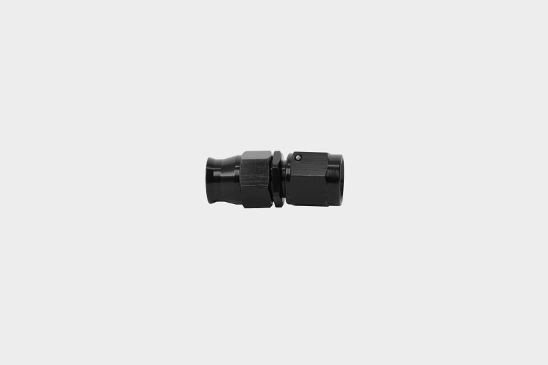 Aeromotive 15350 PTFE Hose End - AN-06 - Straight - Black Anodized