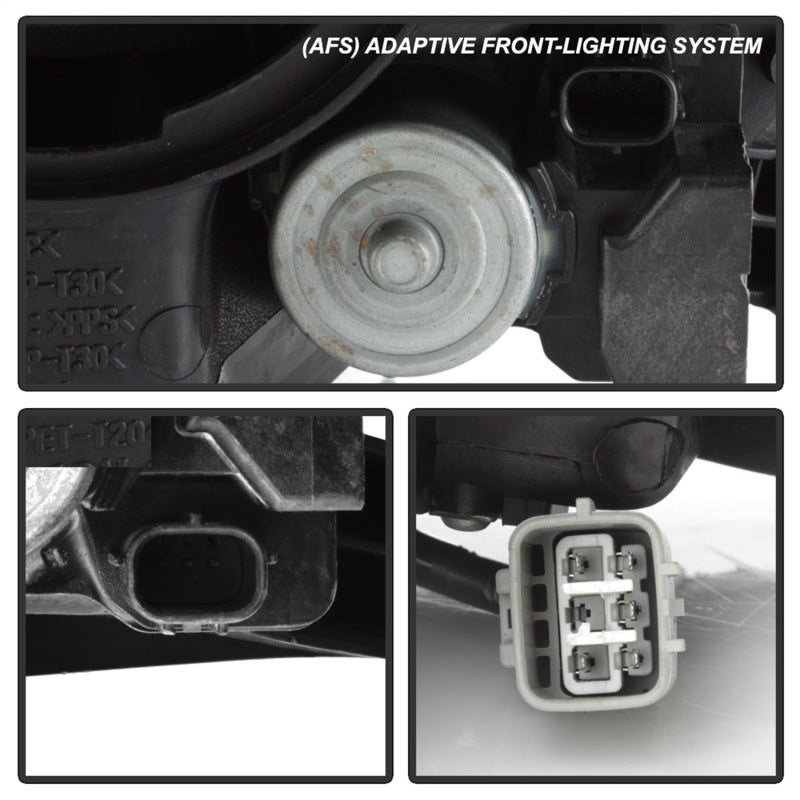 xTune 9943287 07-09 fits Lexus ES350 Passenger Side HID/AFS Headlight - OEM Rig