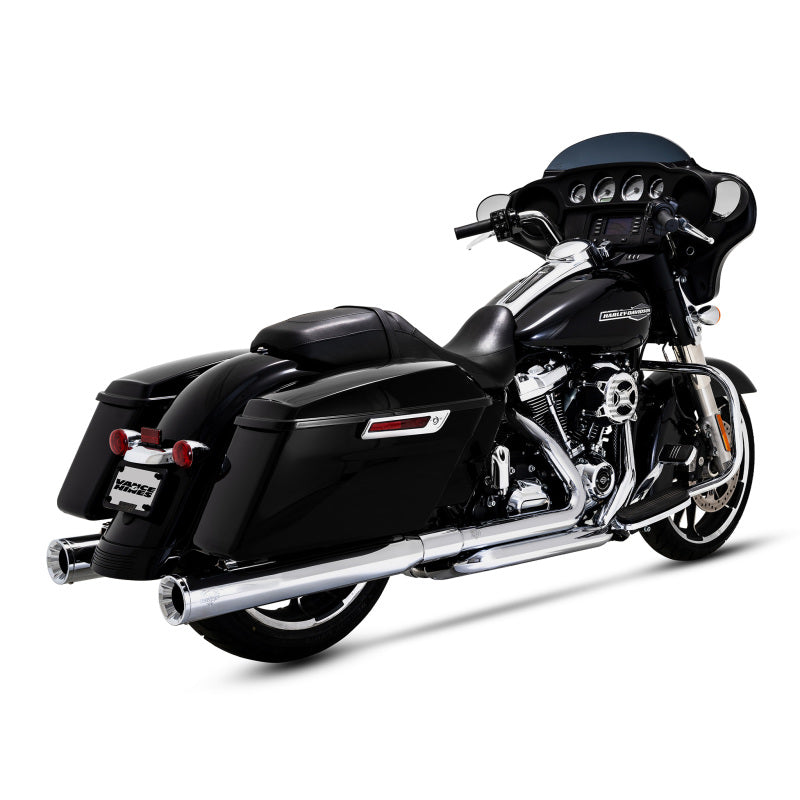 Vance and Hines 17351 Vance & Hines HD Dresser Duals 17-22 HDr/Heatshield PCX