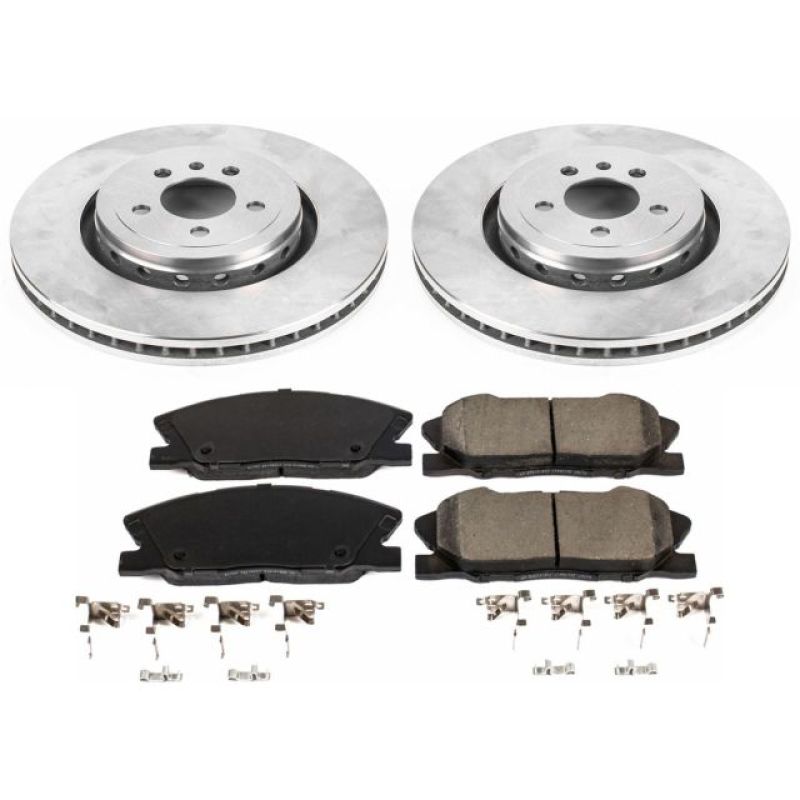 Power Stop KOE7050 14-22 fits Dodge Charger Front Autospecialty Brake Kit