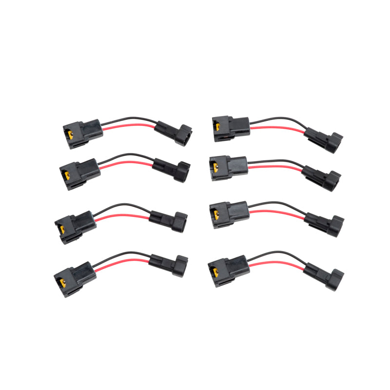 Edelbrock 15904 Adapter Fuel Injector Uscar to Minitimer Set of 8