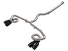 AFE 49-36809-B Takeda 3in to 2-1/2in 304 SS Cat-Back Exhaust w/ Black Tips 22-2