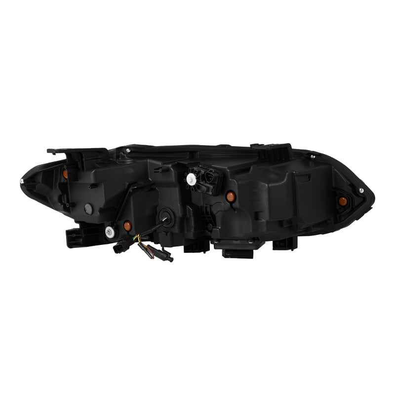 AlphaRex 880349 22-25 fits Honda Civic NOVA LED Headlights - Alpha Black
