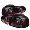 Spyder 5008176 fits Volkswagen 10-13 Golf/GTI LED Tail Lights Black ALT-YD-VG10