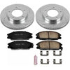 PowerStop K5908 fits Kia 07-09 Sorento Front Z23 Evolution Sport Brake Kit