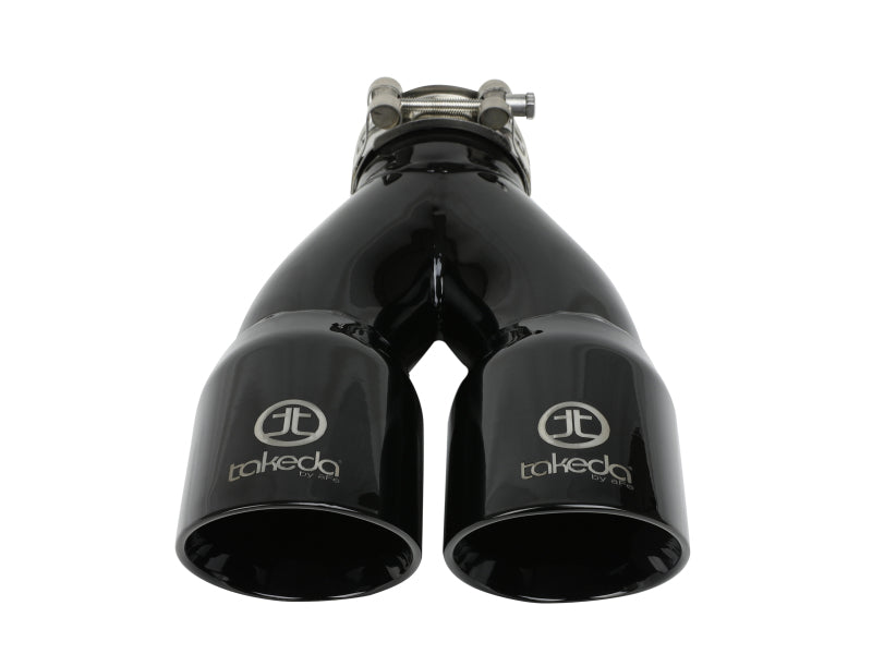 AFE 49T25364-B10 2.5in 304 Stainless Steel Clamp-on Exhaust Tip 2.5in Inlet 3i