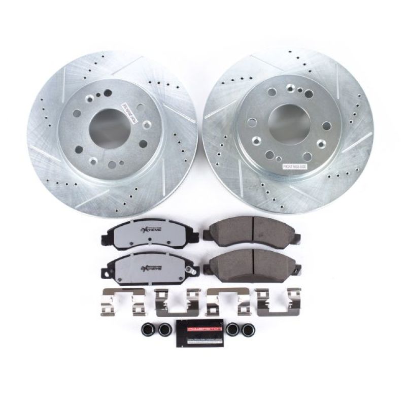 PowerStop K2067-36 07-08 fits Cadillac Escalade Front Z36 Truck & Tow Brake Kit