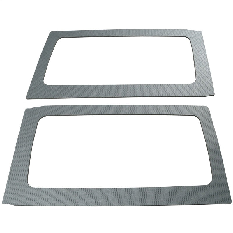 DEI 50166 fits Jeep 11-18 Wrangler JK 2-Door Boom Mat Rear Side Window Trim - 2