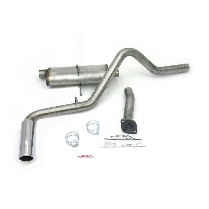JBA 40-2540 98-11 fits Ford Ranger Reg Cab/Short Bed 2.5L/3.0L/4.0L 409SS Pass Side Single Exit Cat-Back Exhaust