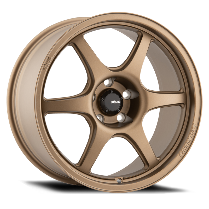 Konig HF88512438 Hexaform 18x8.5 5x112 ET43 Matte Bronze