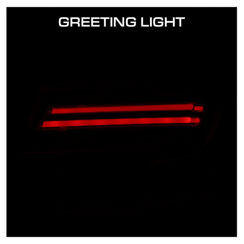 Spyder 5088918 Apex 22-24 fits Toyota GR86/BRZ Full LED Tail Lights - Black (AL