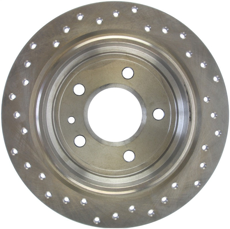 Stoptech 128.34016L Drilled Sport Brake Rotor