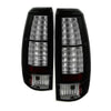 Spyder 5032461 fits Chevy 07-13 Avalanche LED Tail Lights Black ALT-YD-CAV07-LE
