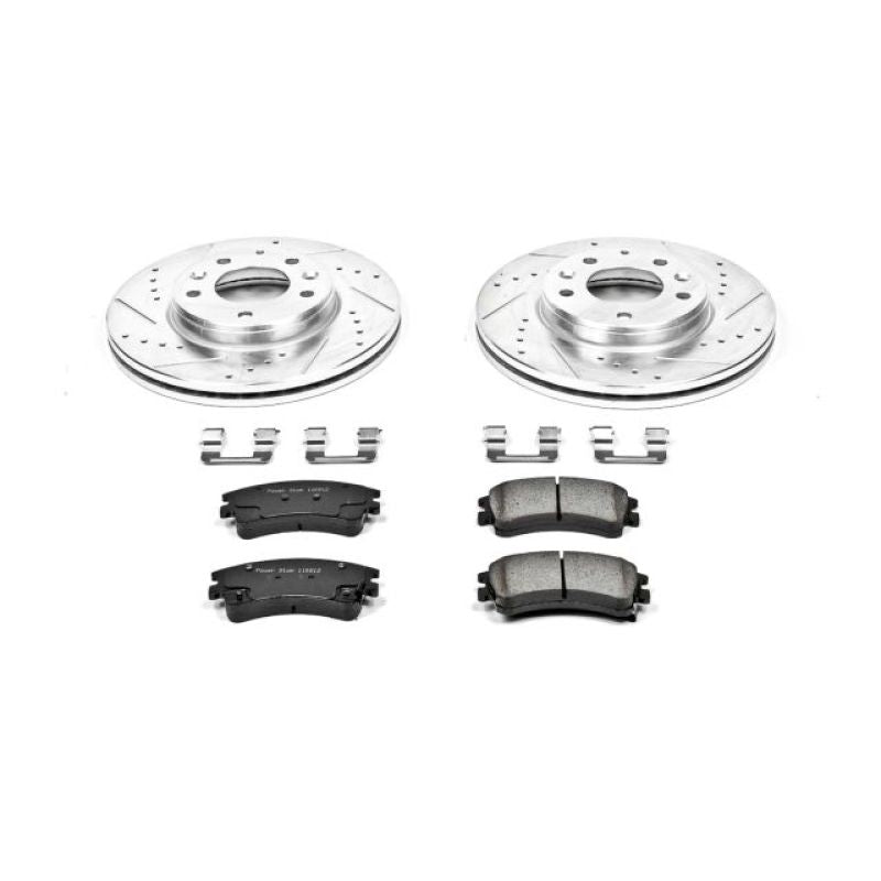 PowerStop K2448 fits Mazda 03-05 6 Front Z23 Evolution Sport Brake Kit