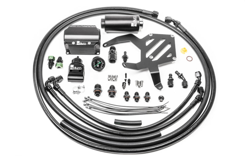 Radium Engineering 20-0966-03 FR-S/BRZ/GT86/GR86 Fuel Hanger Plumbing Kit w/ Sta