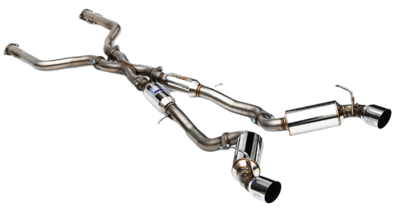 Invidia HS22N4Z7GD1SSL 2022+ fits Nissan Z 70mm N1 Cat Back Exhaust - SS Tips