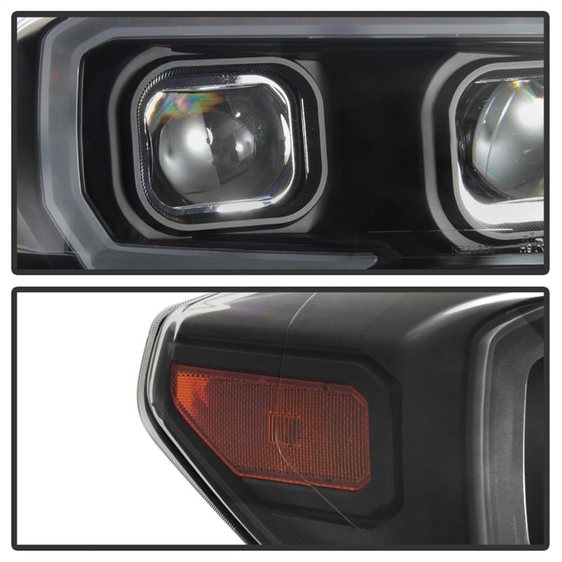 xTune 9042997 16-18 fits Toyota Tacoma SR/SR5 DRL Proj Headlights w/Turn Signal