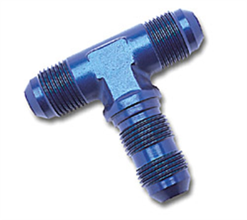 Russell 661320 Performance -6 AN Flare Bulkhead Tee Fitting (Blue)