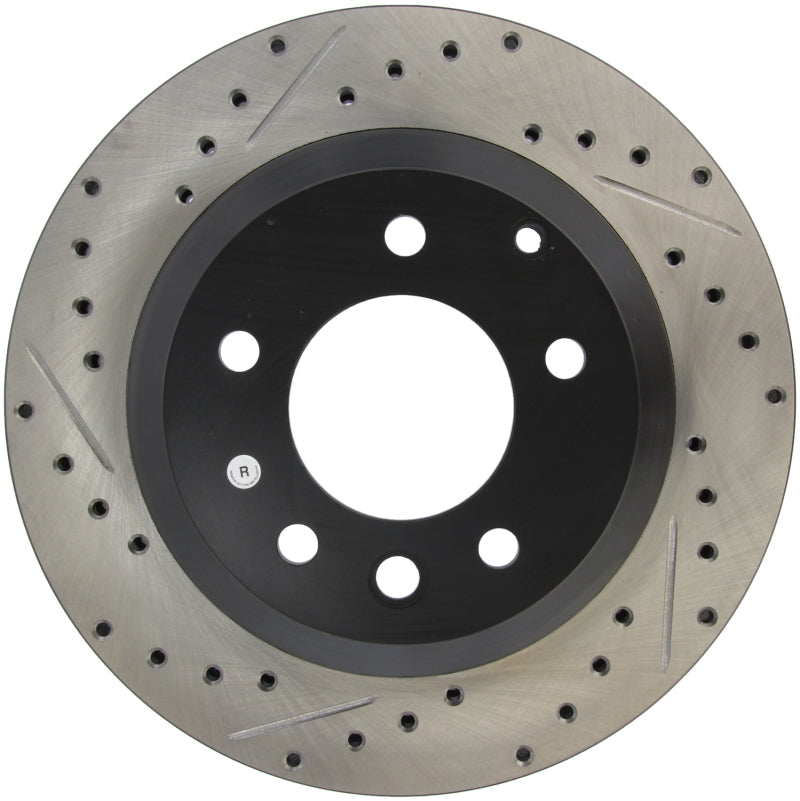 Stoptech 127.33078R Slotted & Drilled Sport Brake Rotor