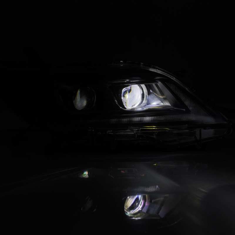 AlphaRex 880766 fits Toyota 11-21 Sienna LUXX LED Proj Headlights Plank Style B