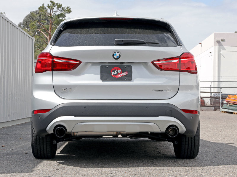 AFE 49-36349-B rce XP Exhausts Axle-Back 15-21 fits BMW X1 2.0L (t) (SS w/Black