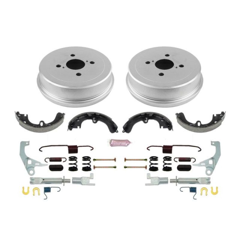 PowerStop KOE15363DK fits Toyota 00-02 Corolla Rear Autospecialty Drum Kit