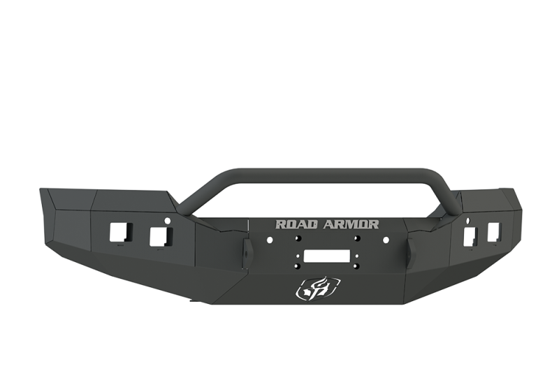 Road Armor 215R4B 15-19 fits GMC 2500 Stealth Front Winch Bumper w/Pre-Runner Guard - Tex Blk