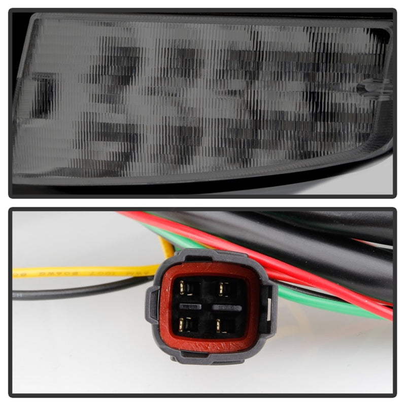 Spyder 5086747 Subara fits Impreza WRX Hatchback LED Tail Lights Seq Signal Blk