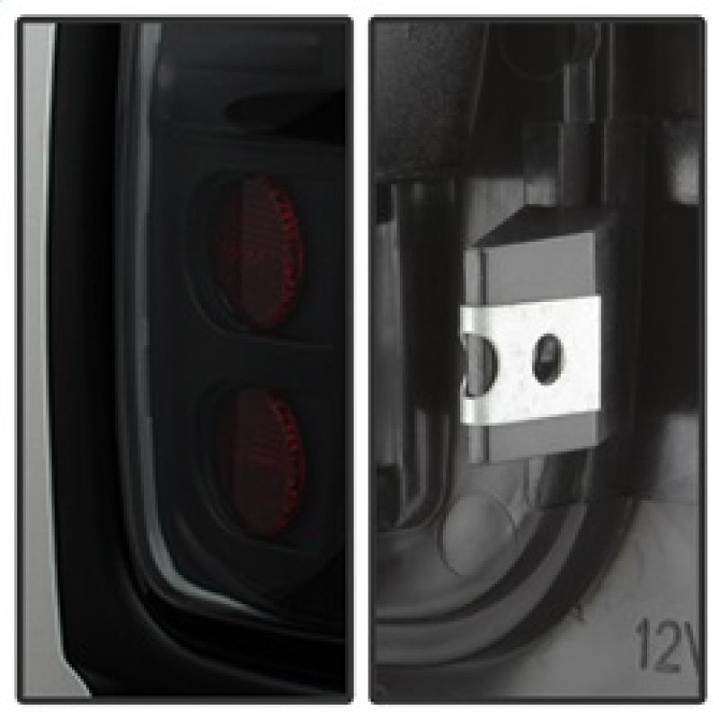 xTune 9038860 fits Dodge Ram 1500 94-01 Tail Lights - Light Bar LED - Black ALT