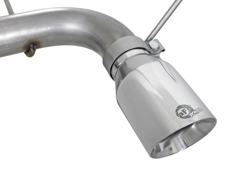 AFE 49-38078-P Bore HD 3in 304 SS Cat-Back Exhaust w/ Polished Tips 14-19 fits