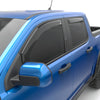 EGR 573591 22-23 fits Ford Maverick Lariat XL XLT Front/Rear Window Visors - Dark Smoke Finish
