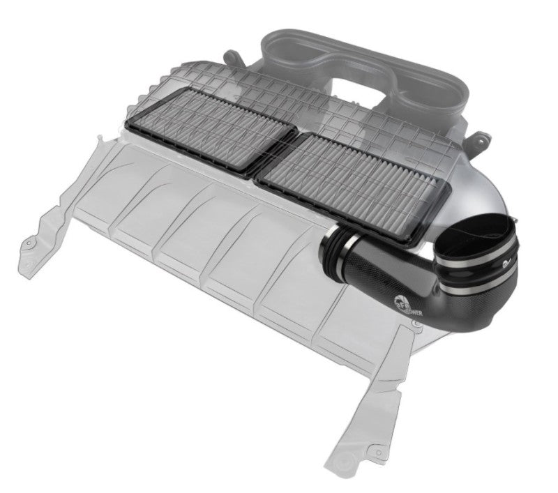 AFE 55-10014DC Stock Carbon Fiber Pro Dry S Induction System 2021 fits RAM 1500